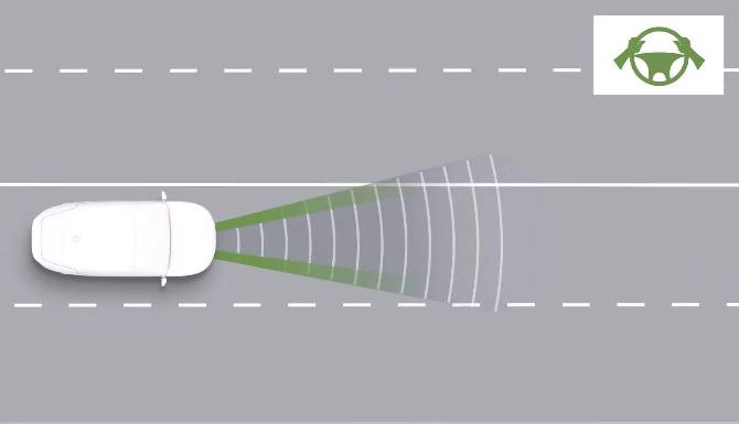 lane assist image icon