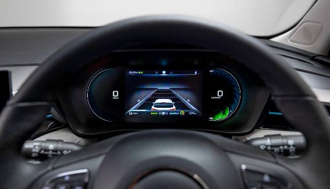 MG5 EV Long Range Interior