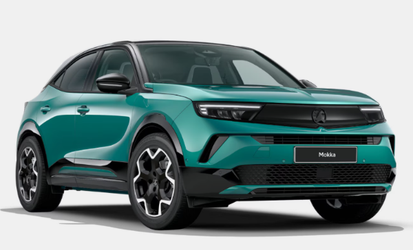 Green SUV parked on a plain background, facing slightly left.