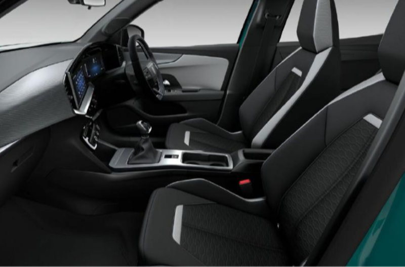 Pano of the front seats