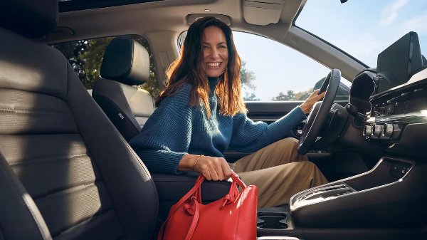 new CR-V interior