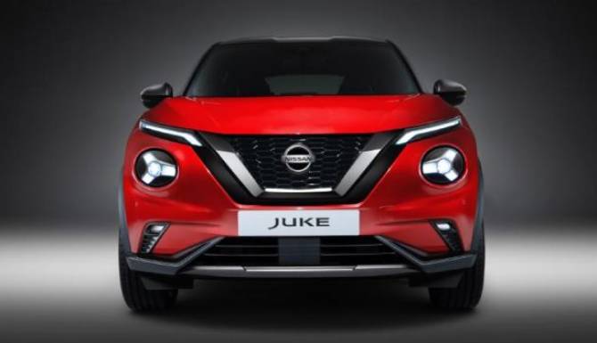 new nissan juke front grill view