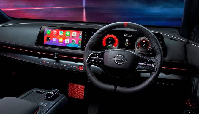 nissan ariya nismo dashboard