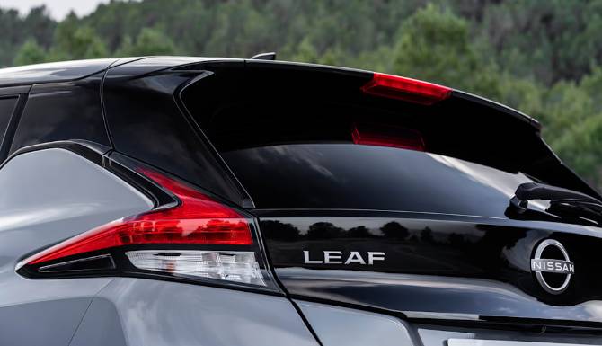 Nissan MY22 LEAF Rear Exterior