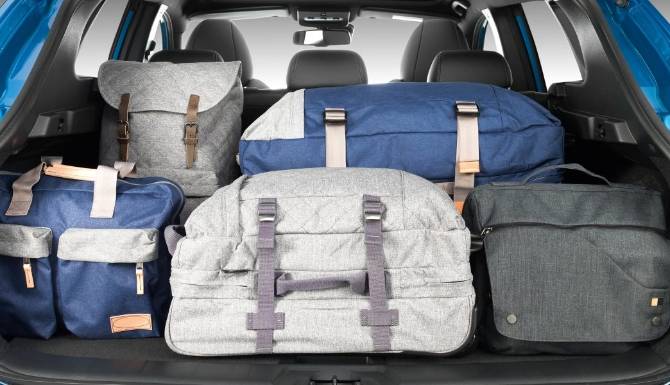 Nissan Qashqai 2019 Boot With Luggage