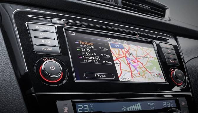 Nissan Qashqai 2019 Touchscreen