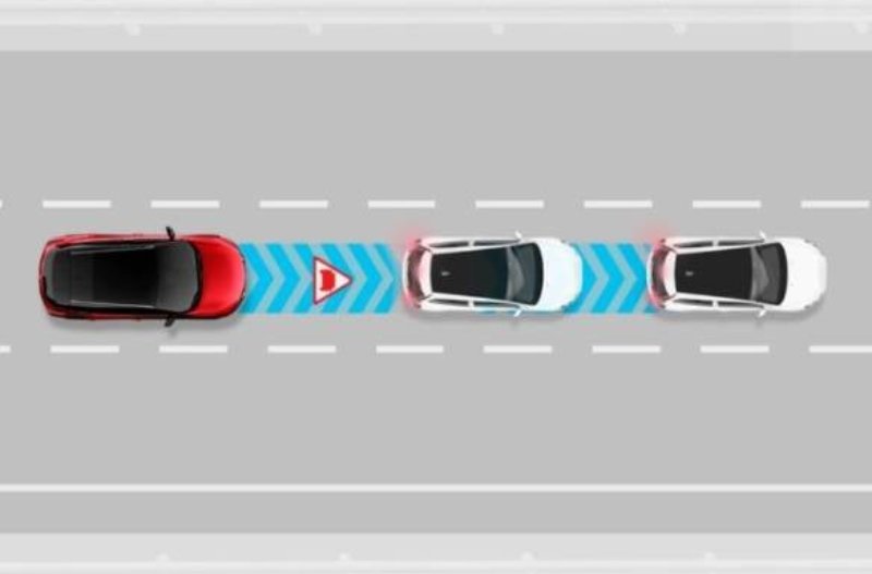 Nissan Qashqai Collision Warning