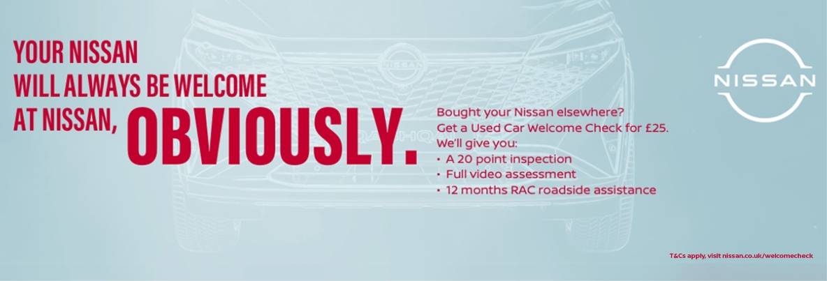 Nissan Welcome Check