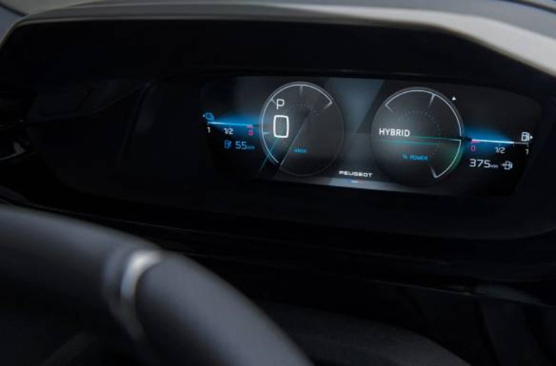 Peugeot 308 sw hybrid dashboard