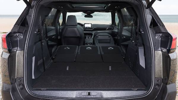 peugeot 5008 suv seats folded flat