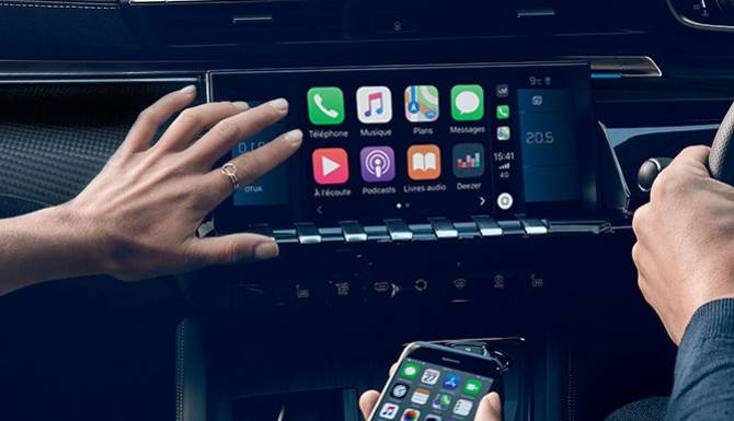 Peugeot 508 Apple CarPlay