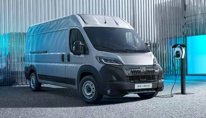 Peugeot E-Boxer charging
