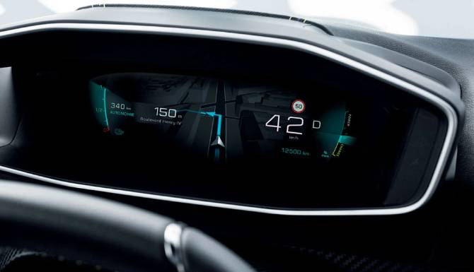 PeugeotE208_DigitalInstrumentPanel