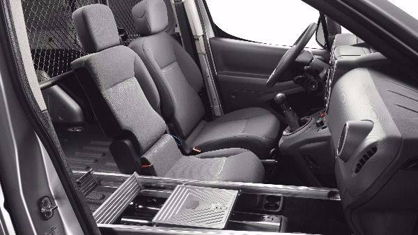 Peugeot Partner 6040 split front seat