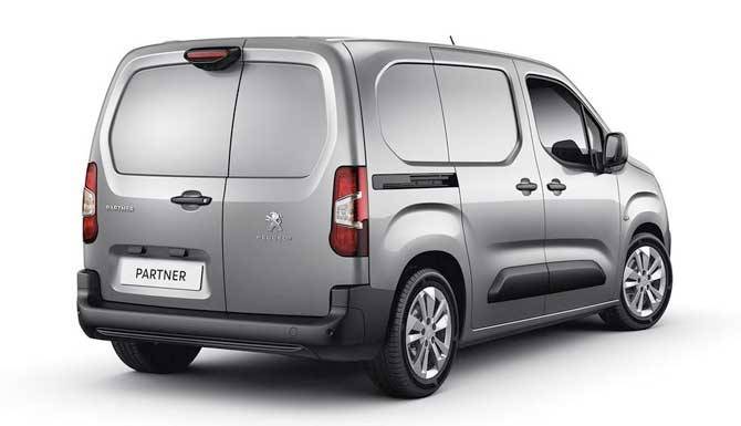 Peugeot Partner Rear View