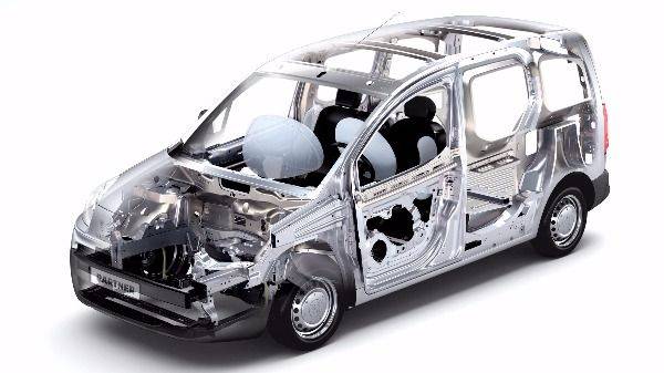 Peugeot Partner van structure