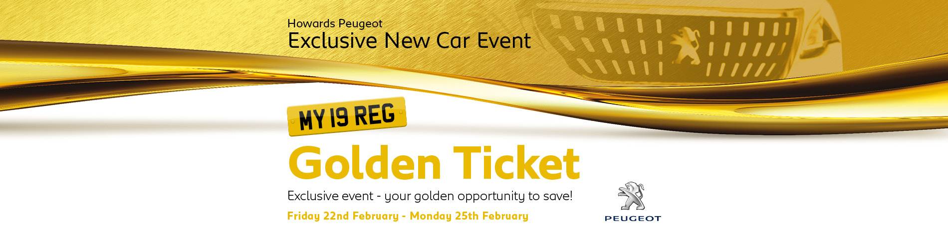 Peugeot Golden Ticket