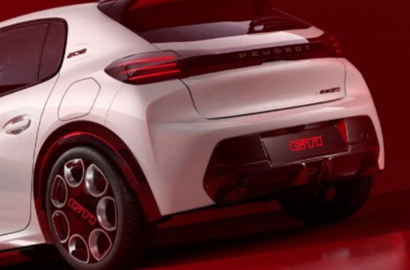 rear angle of the e-028 git in white