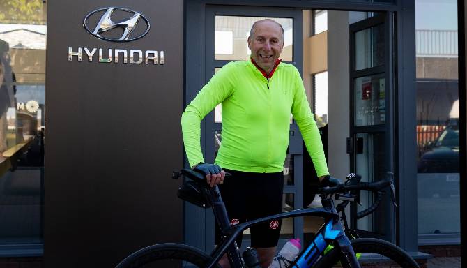 Howards very own Richard is riding the Le Loop to support the William Wates Memorial Trust.