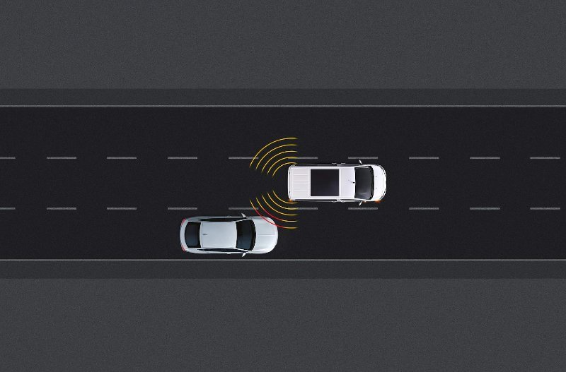 two car safety diagram