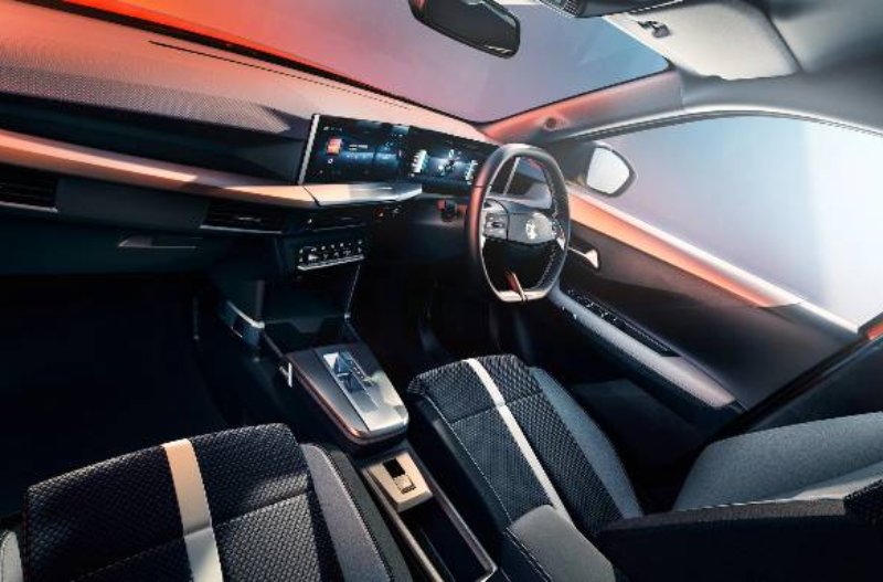 dashboard of the car
