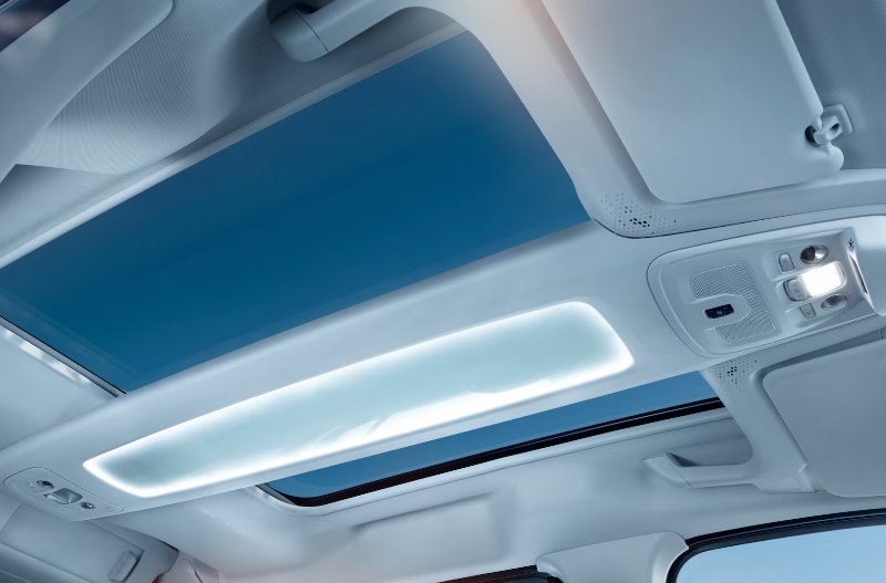 car and the sunroof