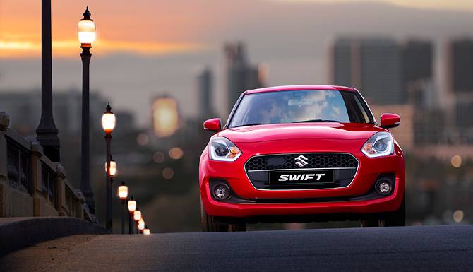 Suzuki Swift On The Road