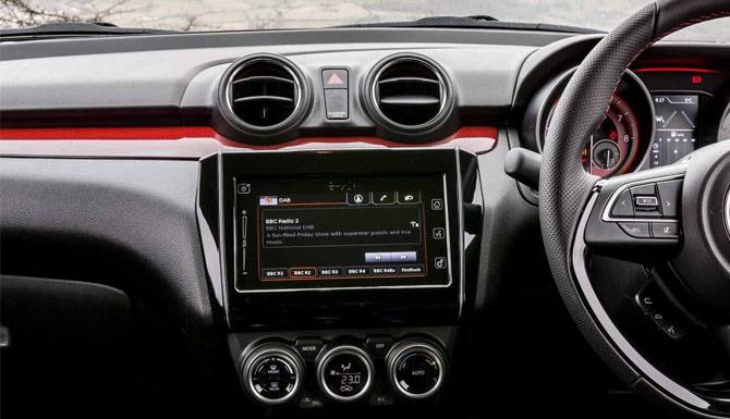 Suzuki Swift Sport Dashboard