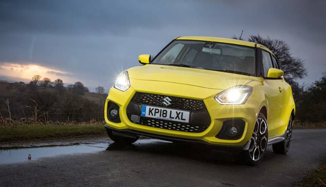 Suzuki Swift Sport On The Road