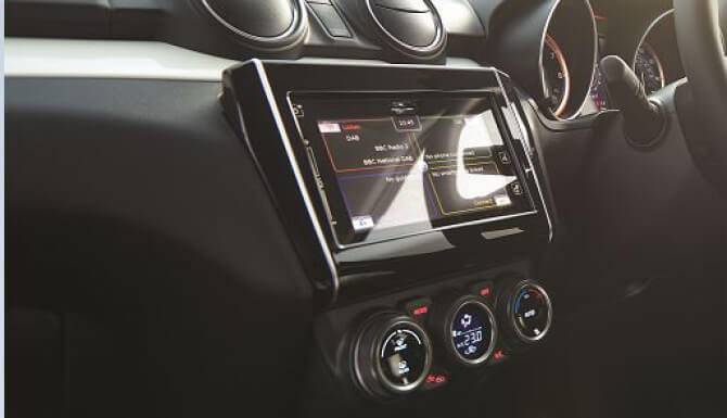 Suzuki Swift Touchscreen Dashboard