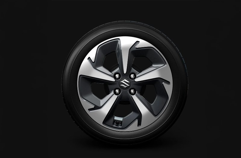wheel on a black background