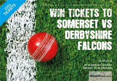 Win Tickets For The Somerset Vs Derbyshire Falcons Cricket Match