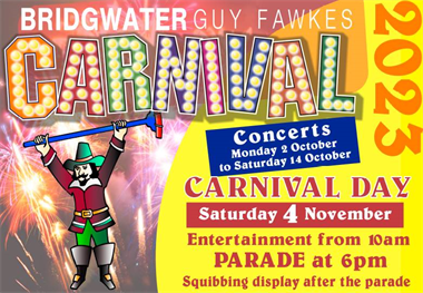 Bridgwater Carnival & Concerts 2023