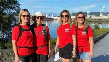 100 mile walk for SSAFA Charity