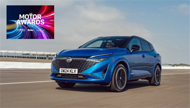 New Nissan Qashqai With E-Power Wins Best Powertrain Accolade at News UK Motor Awards 2024