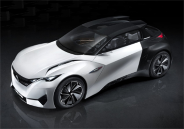 Peugeot Fractal Concept - An Electric Urban Coupe