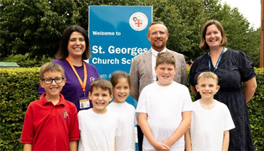 Howards Motor Group Supports St. Georges Church School Playground Fundraiser