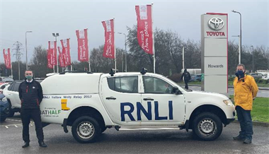 Howards Motor Group have been working with the Weston RNLI to maintain one of their trucks!