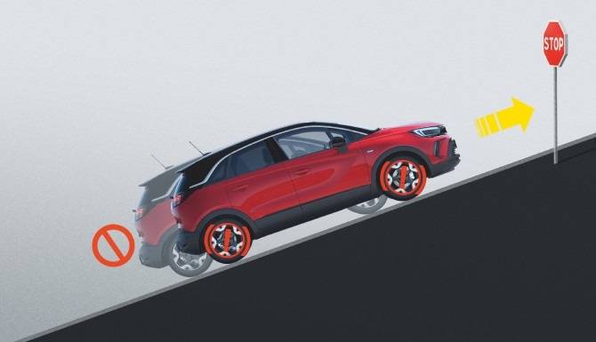 uphill driving crossland