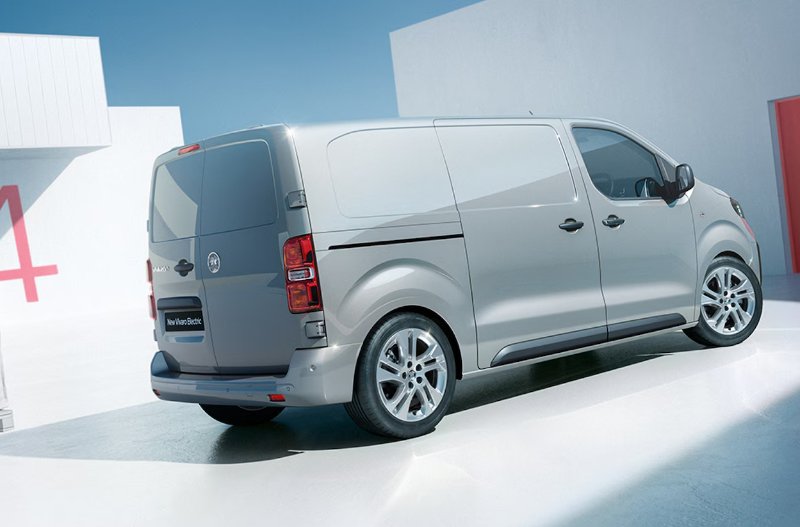 Van parked on the road