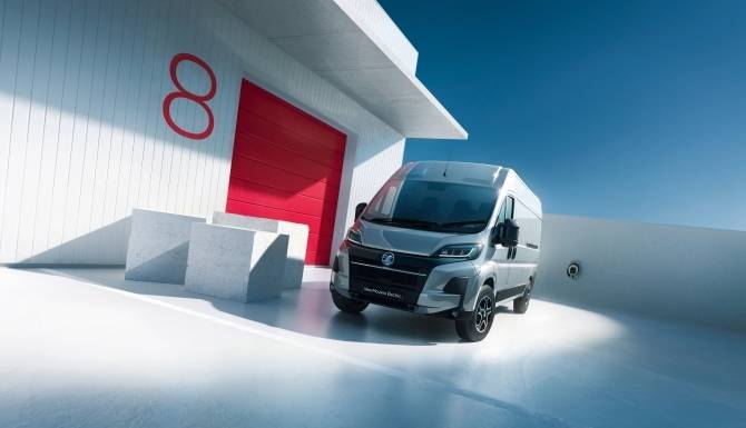 Front of New Movano Van