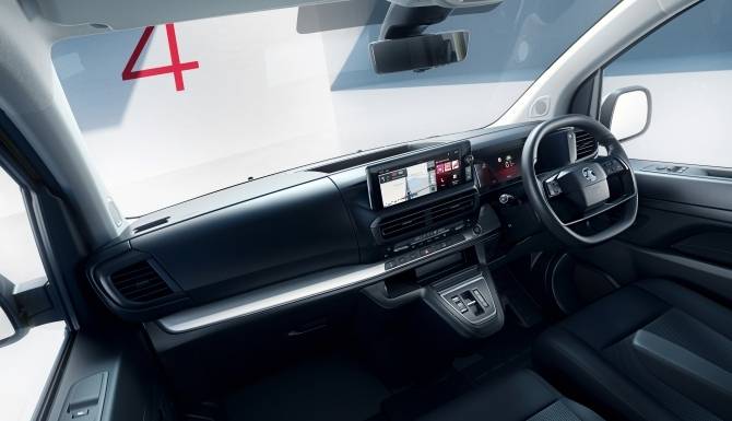 Dashboard of New Vivaro Van