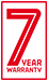 7 YEAR WARRANTY
